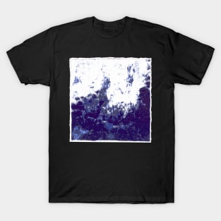 Citywave through Window in Navy with White foam T-Shirt